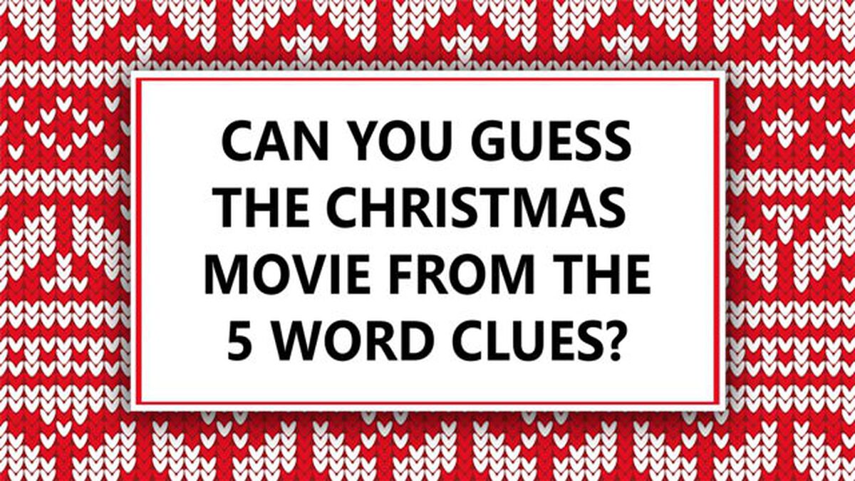 5 Word Clues Christmas Movie Edition image number null